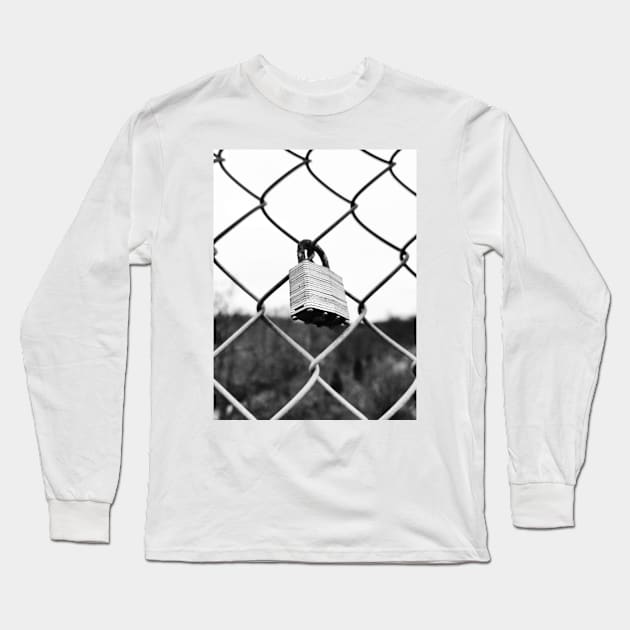 Lovelock on Fence Long Sleeve T-Shirt by Graphic Dinosaur